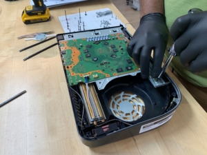 Game console repair service